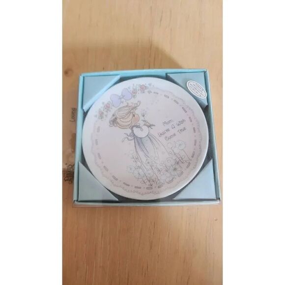 Vintage Precious Moments mini plate Mom your A Wish Come True - Picture 1 of 2
